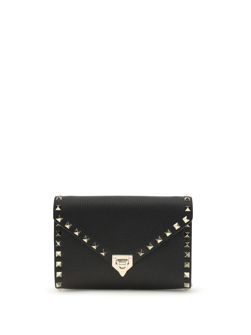 Valentino Garavani Valentino Garavani Mini Rockstud Shoulder Bag Nero - World Class Fashion