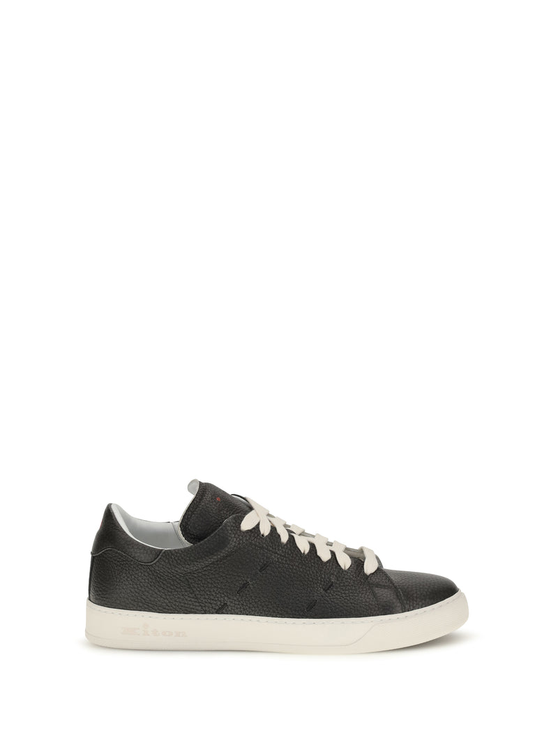 Kiton Kiton Leather Sneakers - World Class Fashion
