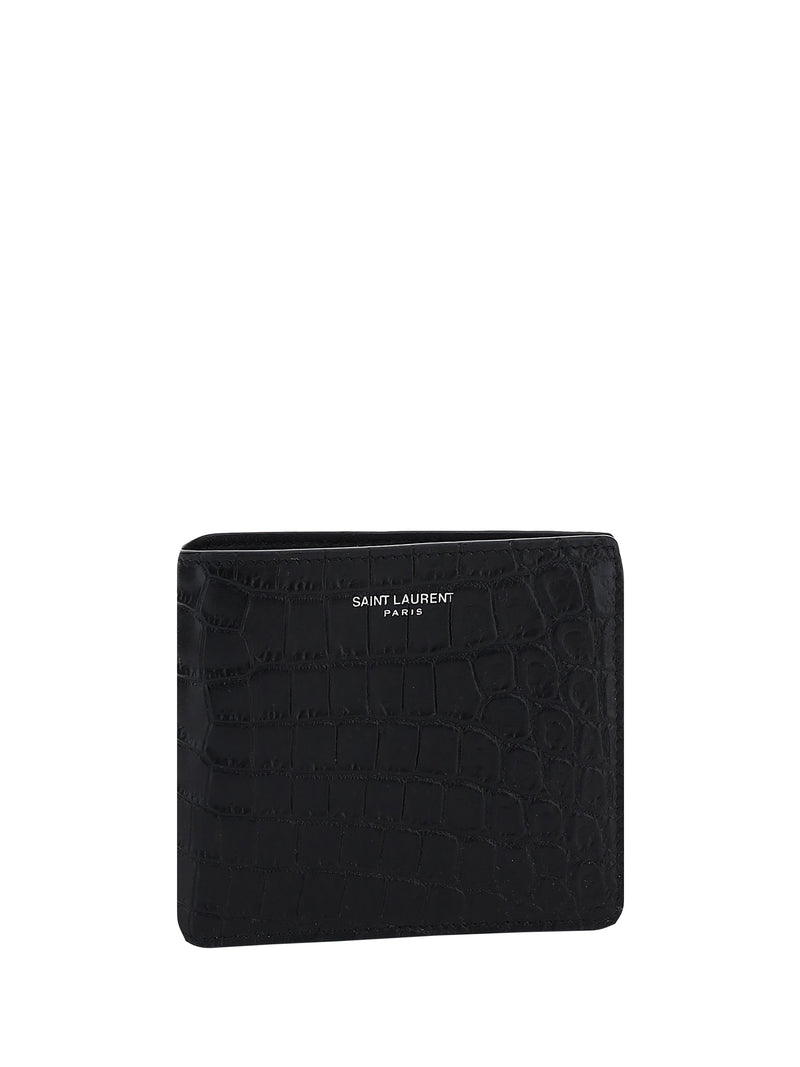 Saint Laurent Saint Laurent Leather Wallet - World Class Fashion