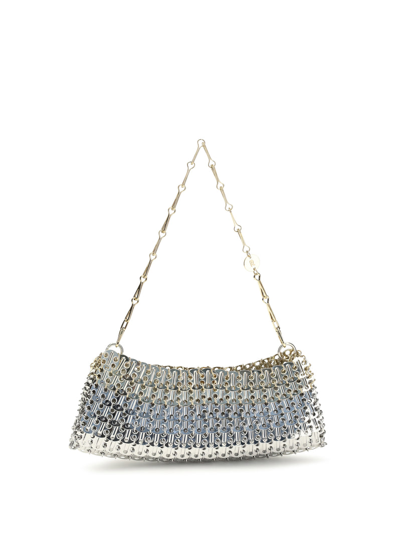 Rabanne Rabanne Skyline Clutch Silver/Light Gold - World Class Fashion