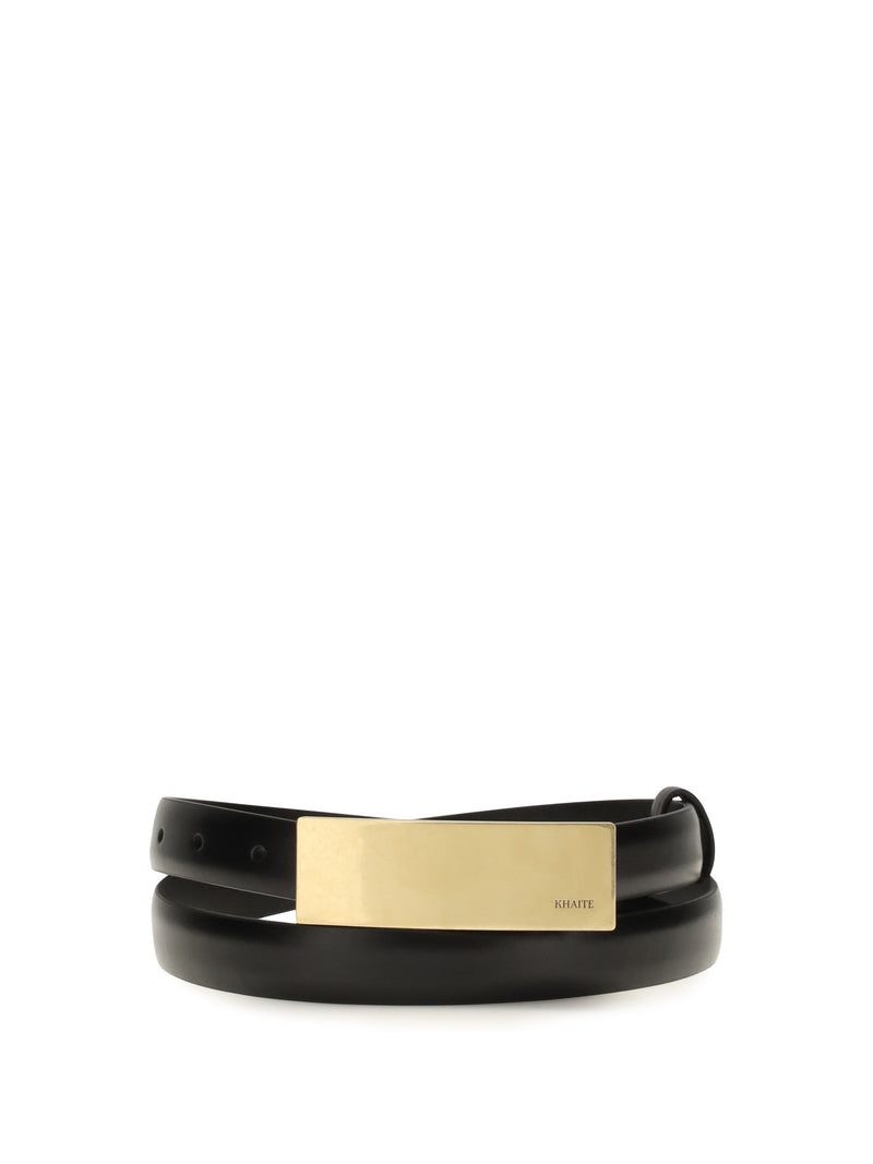 Khaite Khaite Berlin Belt Black Women - World Class Fashion