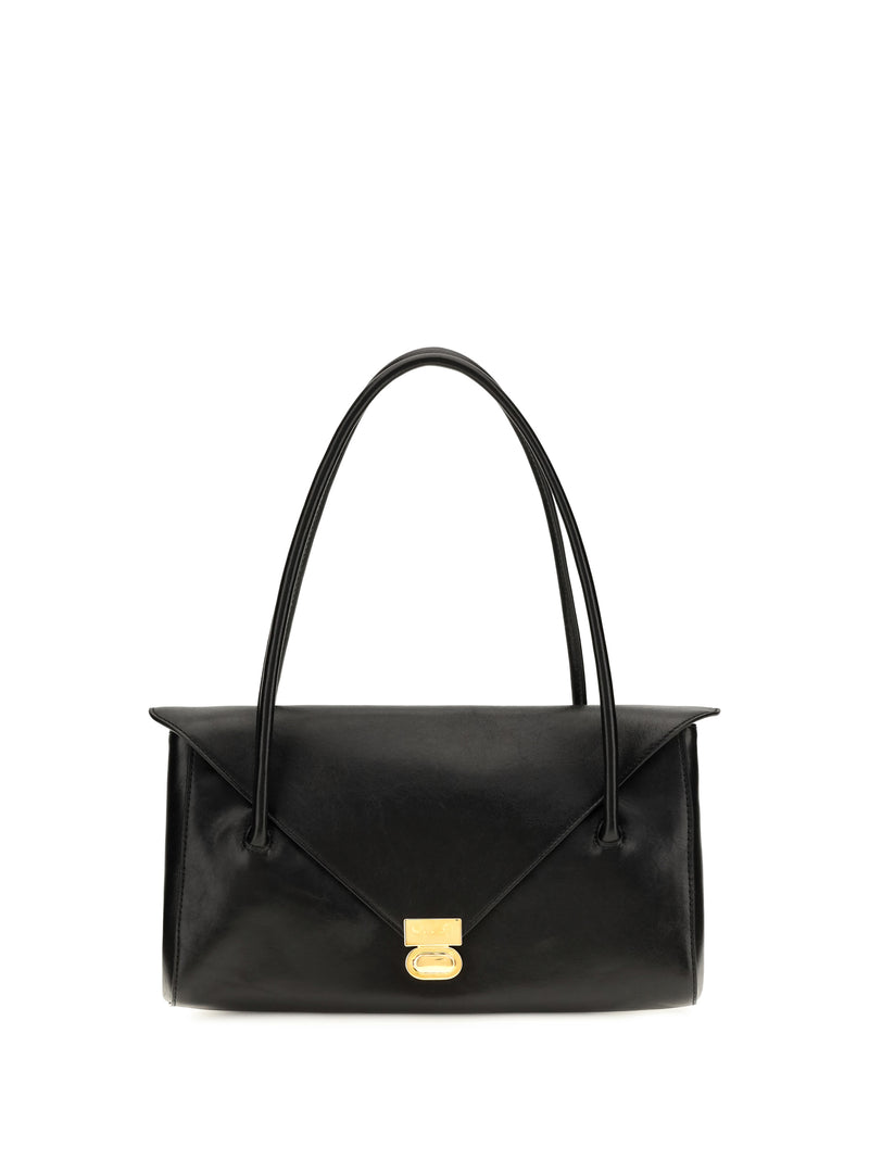 Marni Marni E/W Leather Shoulder Bag Black - World Class Fashion