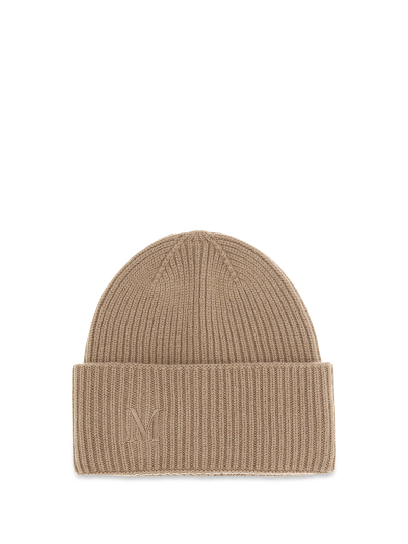 Max Mara Max Mara Retina Cashmere Beanie Cammello - World Class Fashion