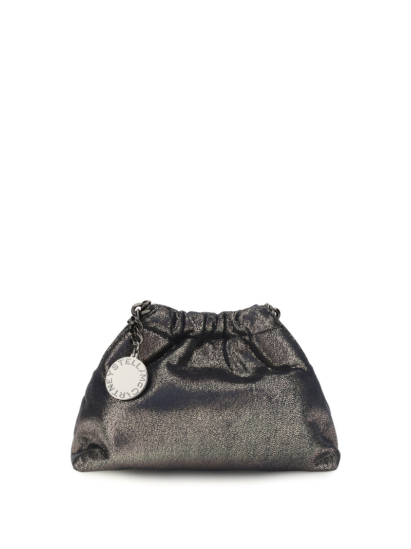 Stella Mccartney Stella McCartney Falabella Mini Drawstring Bag Dark Navy - World Class Fashion