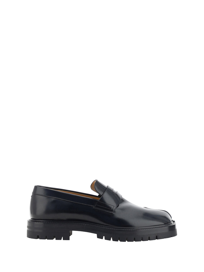 Margiela Margiela Calfskin Tabi Loafers Black Men - World Class Fashion