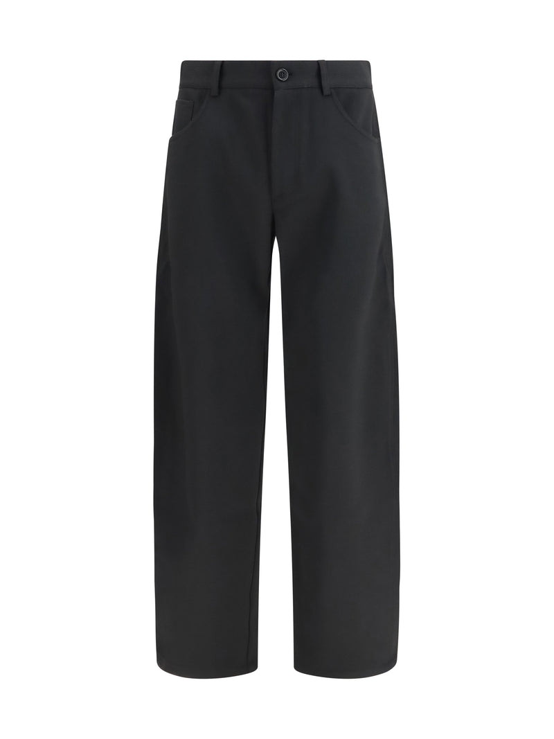 Séfr Séfr Oktai Wool-blend Pants Sturdy Black - World Class Fashion