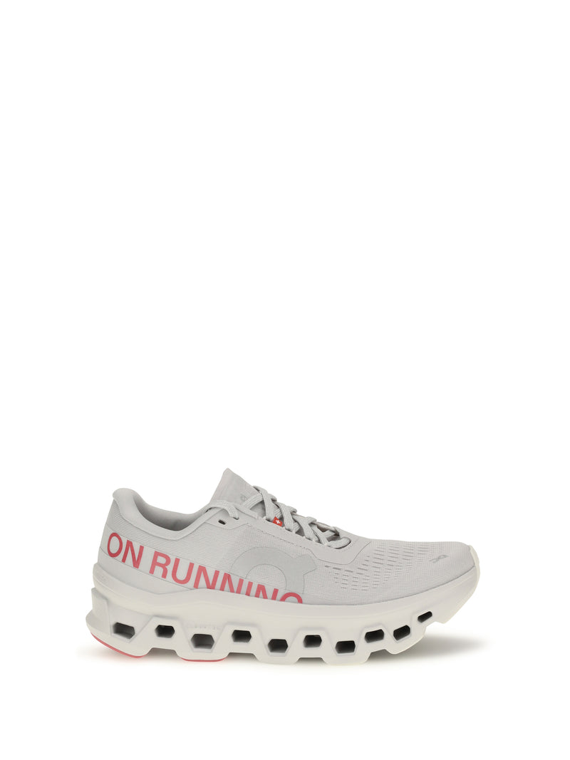 On On Cloudmonster 1 Sneakers Silver Camellia - World Class Fashion