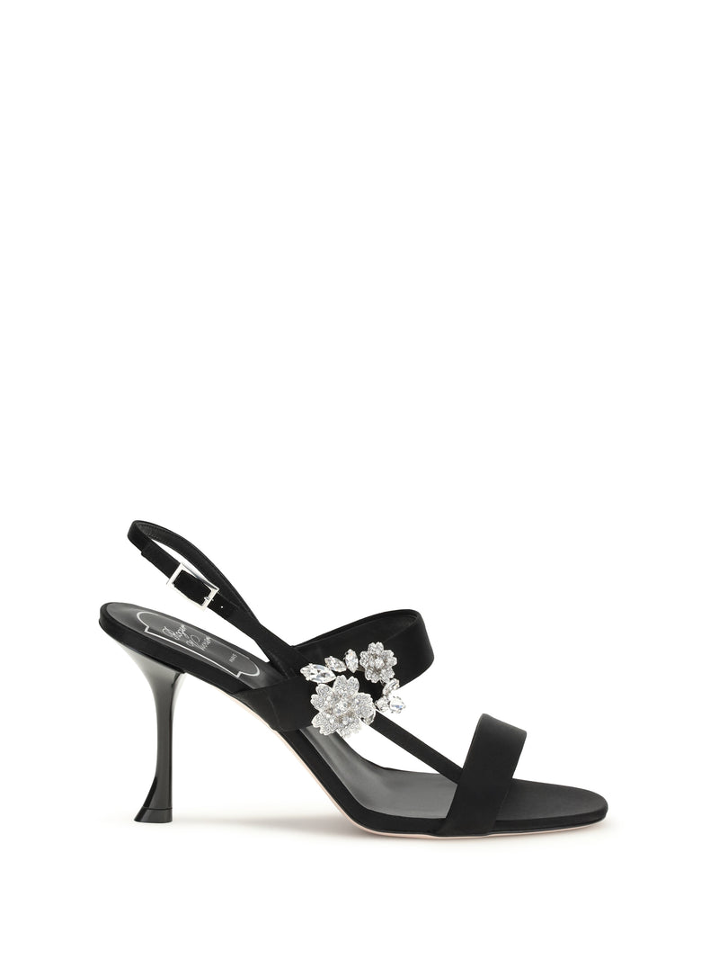 Roger Vivier Roger Vivier Bouquet Sandals Nero Women - World Class Fashion