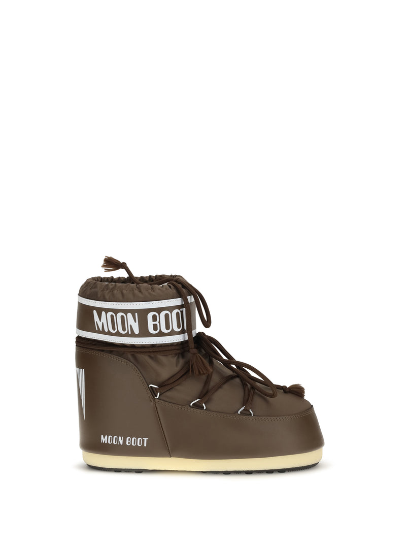 Moon Boot Moon Boot Icon Low Boots Cocoa Women - World Class Fashion