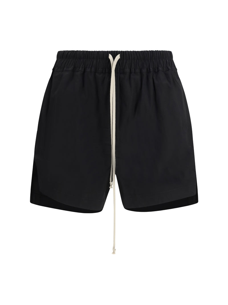 Rick Owens Rick Owens Cotton Drawstring Shorts - World Class Fashion