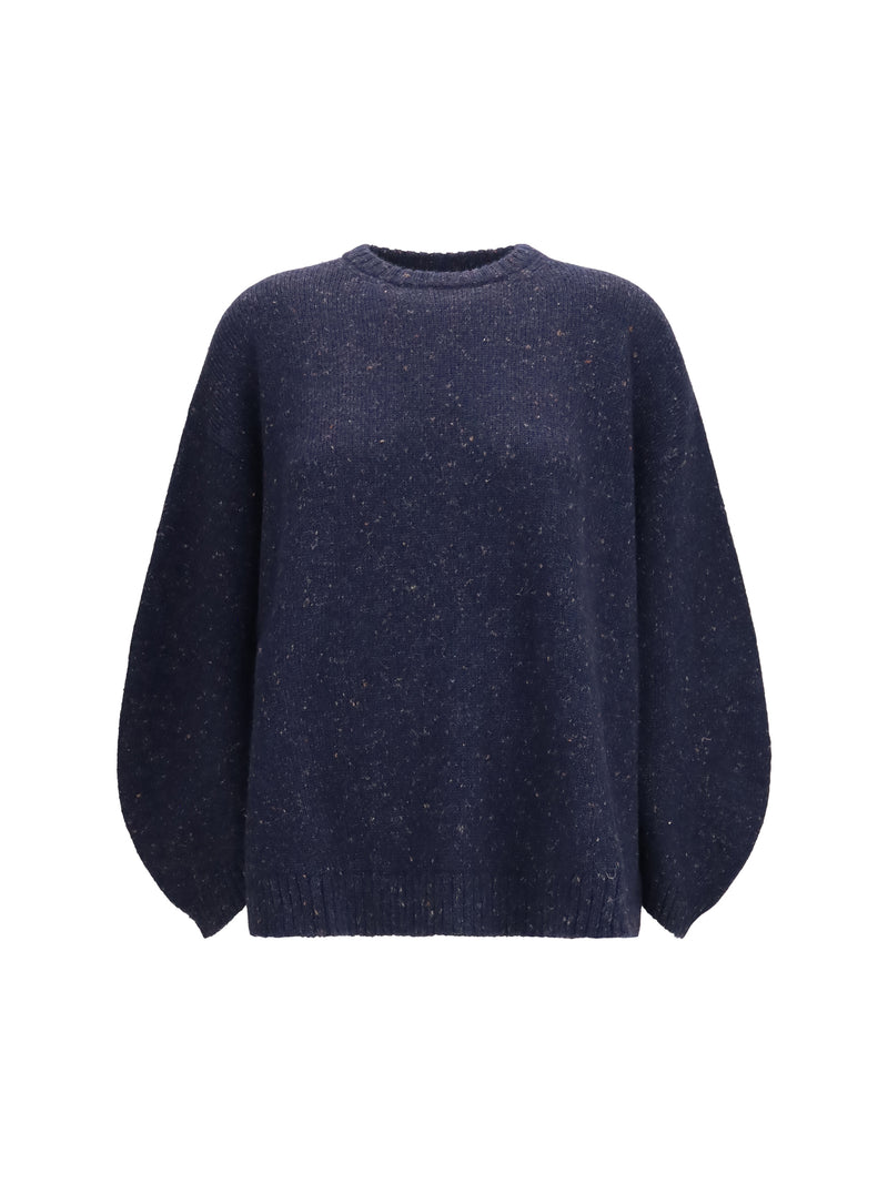 Fabiana Filippi Fabiana Filippi Bouclé Yarn Sweater Blue Women - World Class Fashion