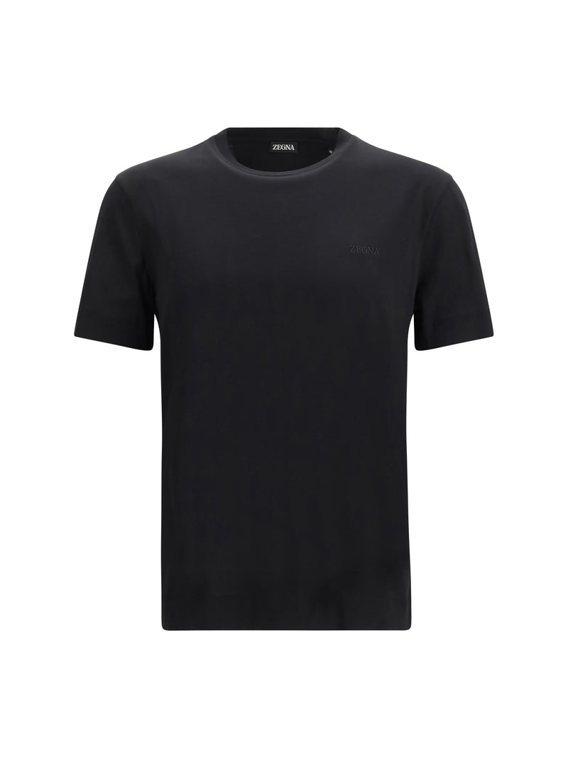 Zegna Zegna Short-sleeve Cotton T-shirt 001 - World Class Fashion