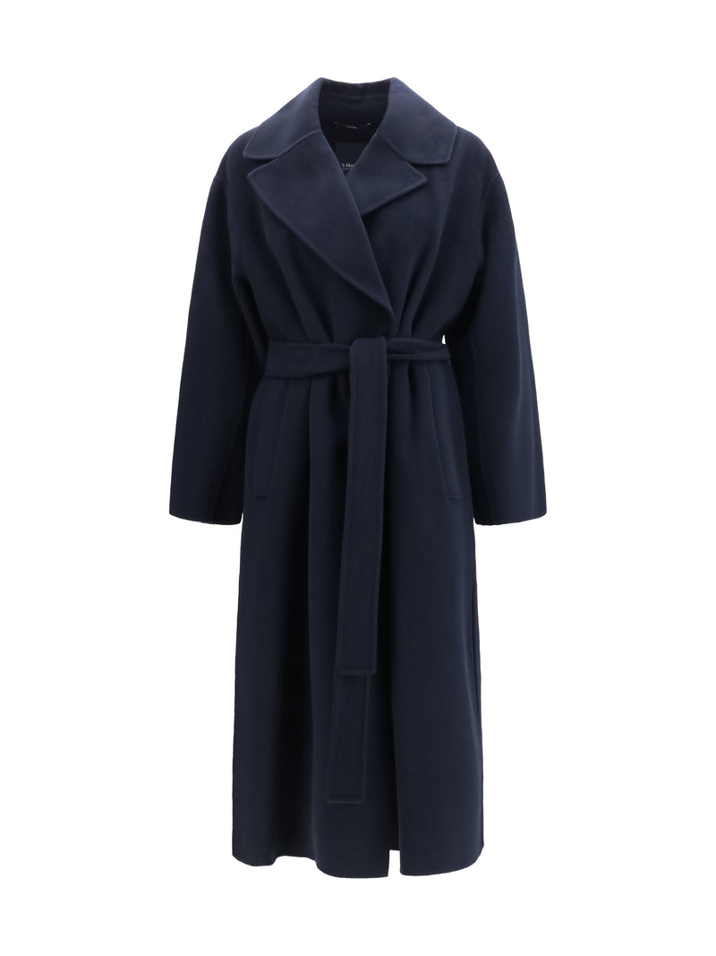 'S Max Mara 'S Maxmara Carisma Coat Classic Dark Blue - World Class Fashion