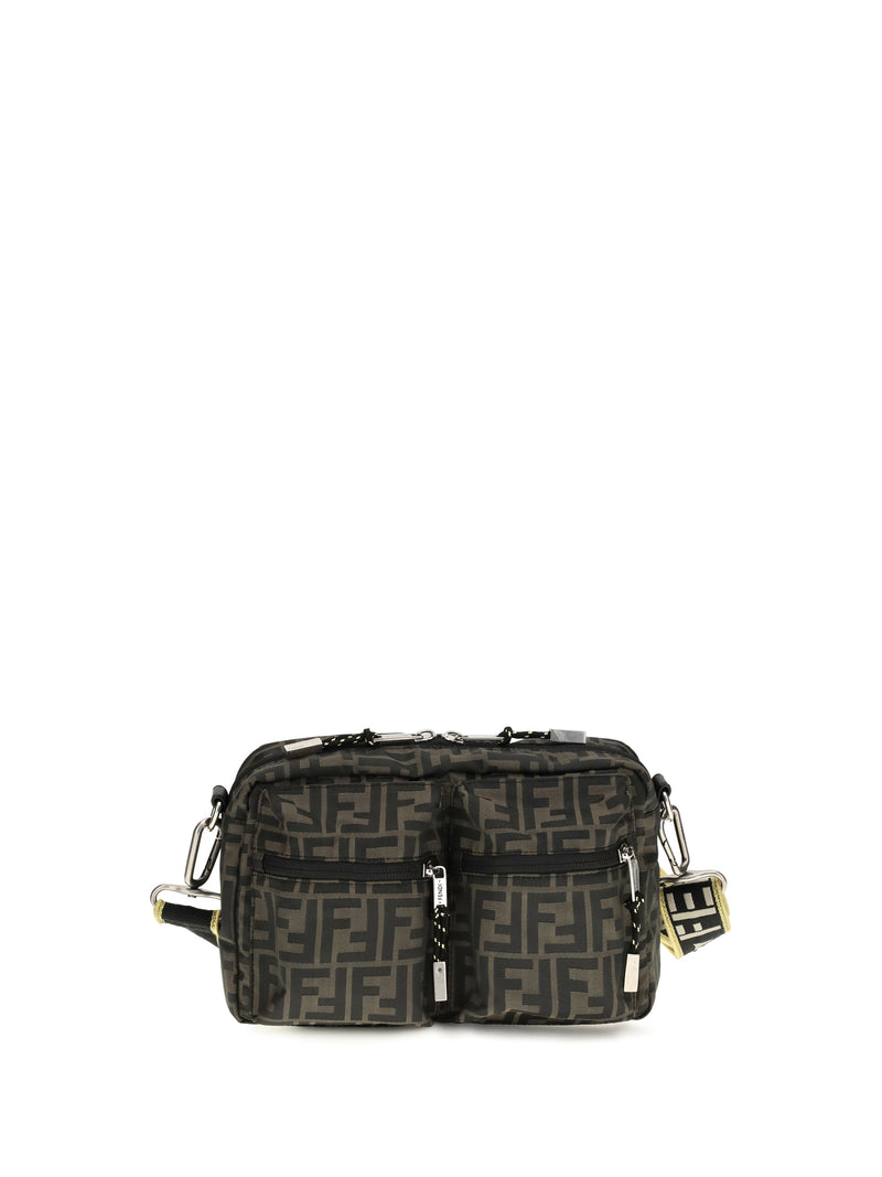 Fendi Fendi FF Monogram Camera Case Black Men - World Class Fashion