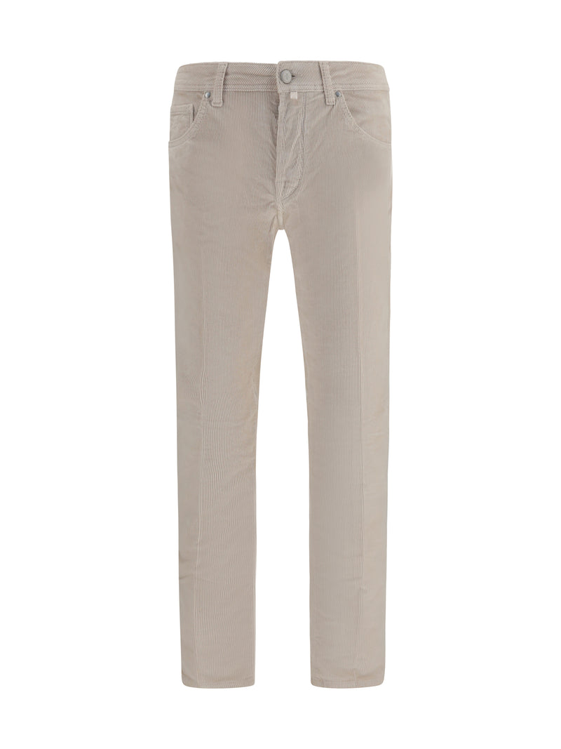 Jacob Cohen Jacob Cohen Straight-leg Corduroy Jeans A83 - World Class Fashion