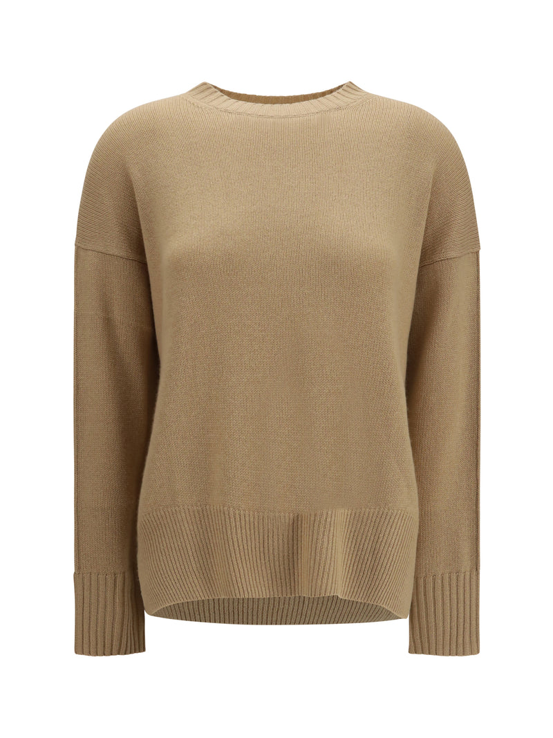 Allude Allude Cashmere Crewneck Sweater Grey Women - World Class Fashion