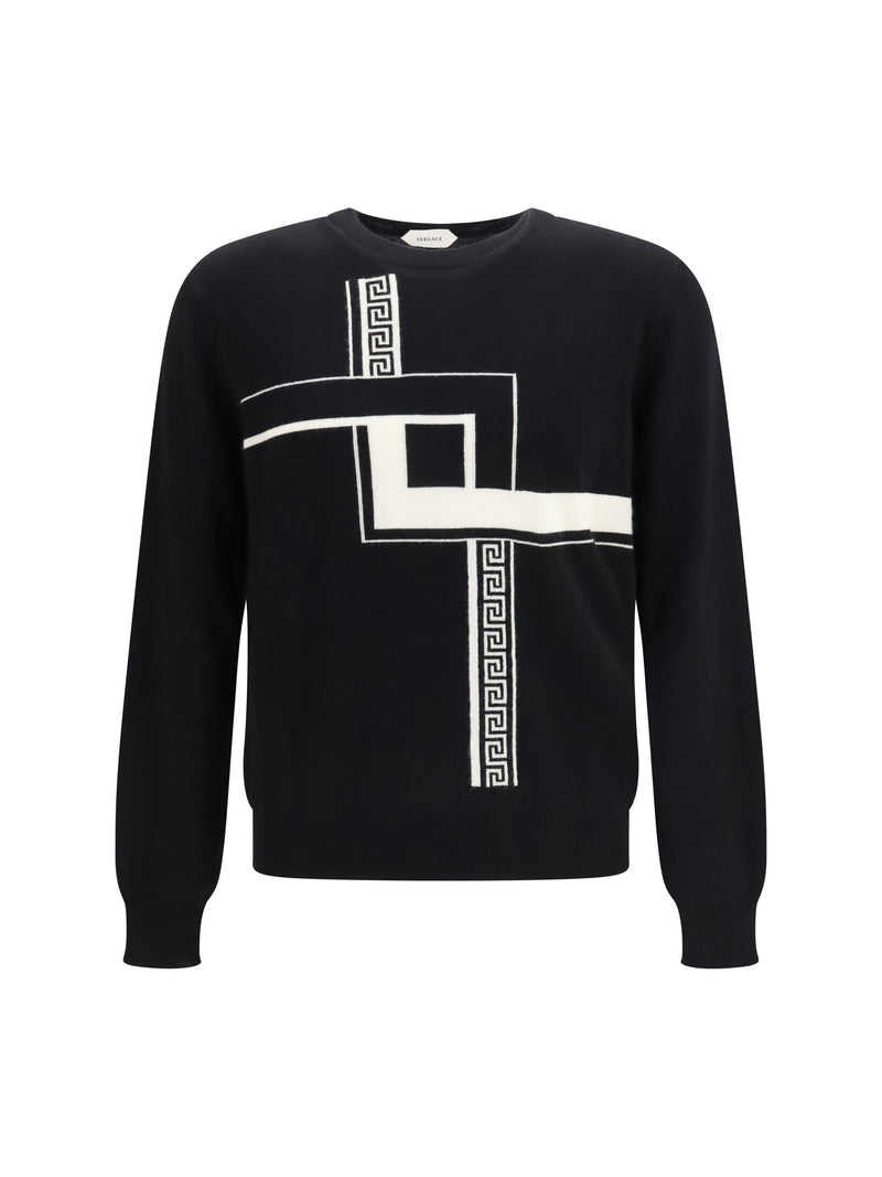 Versace Versace Greca Incrocio Sweater - World Class Fashion