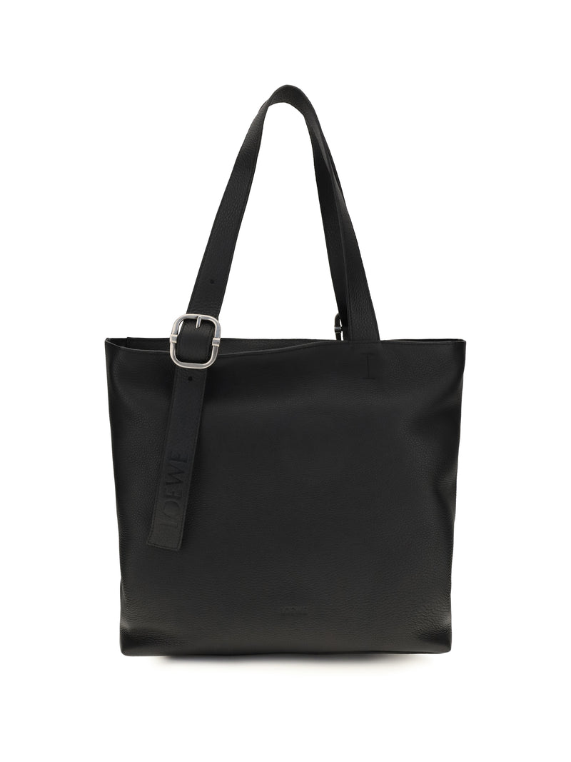 Loewe Loewe Loop Zipped Tote Black Men - World Class Fashion