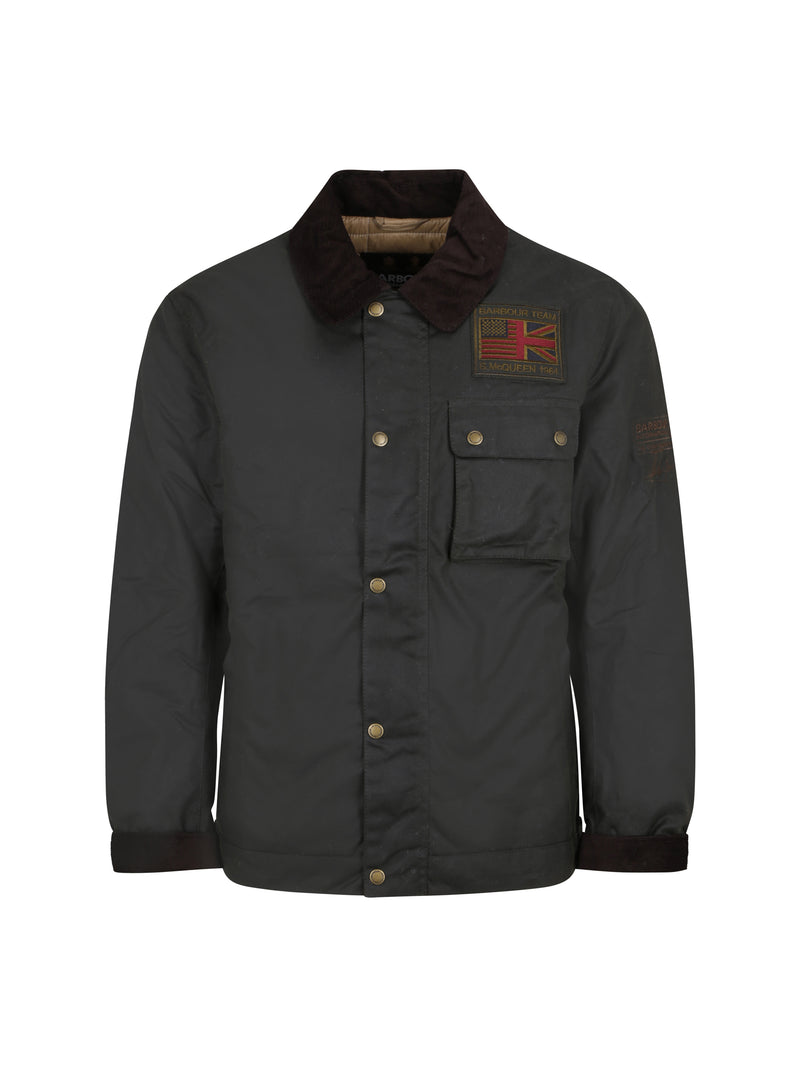 Barbour International Barbour International Down Jacket Sage Men - World Class Fashion