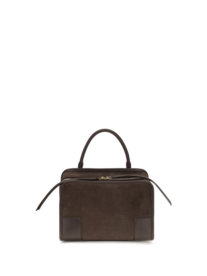 Loewe Loewe Medium Amazona 180 Handbag Dark Chestnut - World Class Fashion