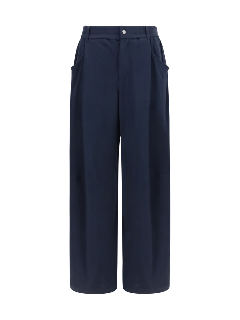 Brunello Cucinelli Brunello Cucinelli Sporty Buttoned Pants Night Sky - World Class Fashion