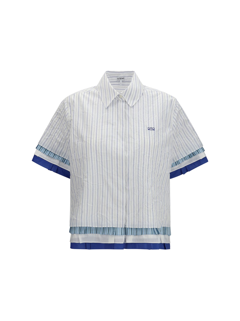 Loewe Loewe Short-sleeved Striped Shirt - World Class Fashion