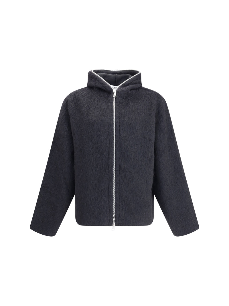 Our Legacy Our Legacy Zip Sweater Furry Effect Design - World Class Fashion