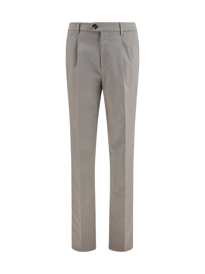 Brunello Cucinelli Brunello Cucinelli Cotton Blend Chino Pants - World Class Fashion