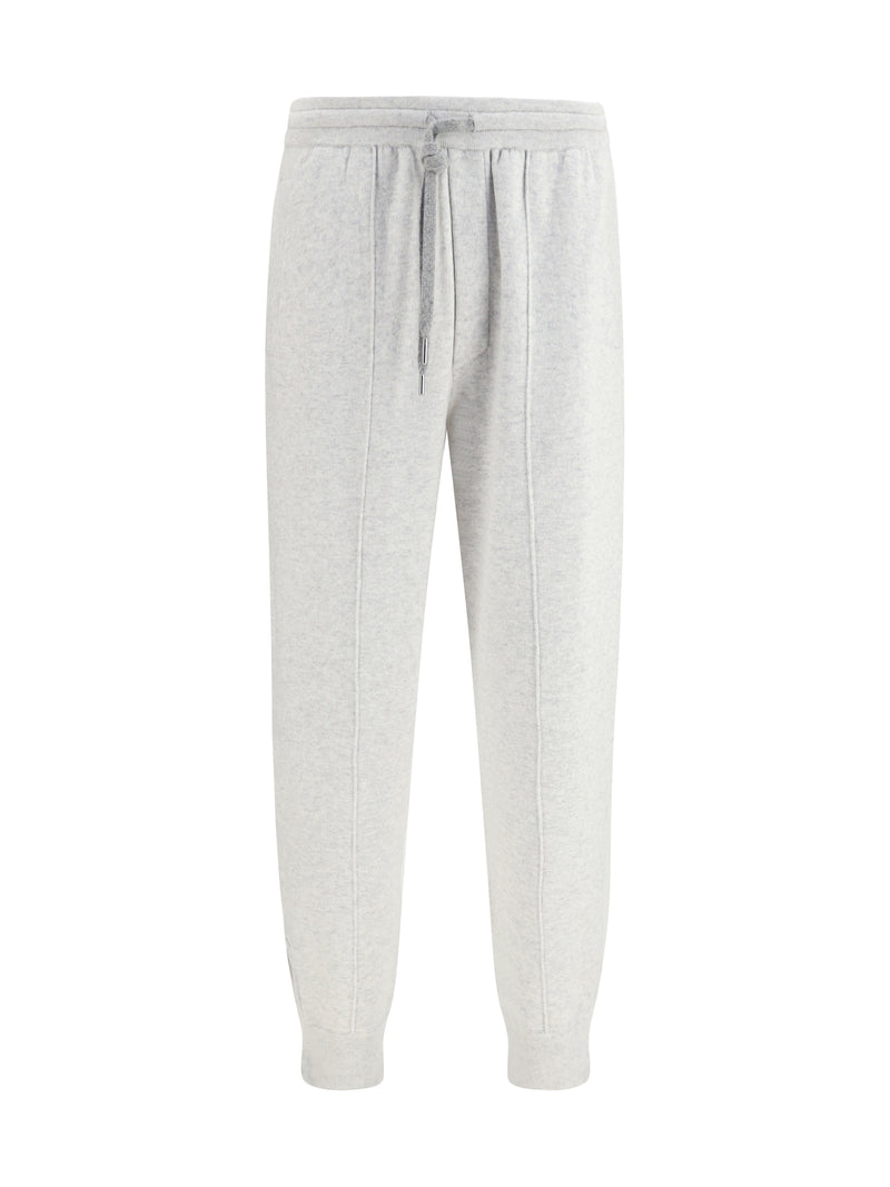 Brunello Cucinelli Brunello Cucinelli Double-knit Cashmere Pants Beige Men - World Class Fashion