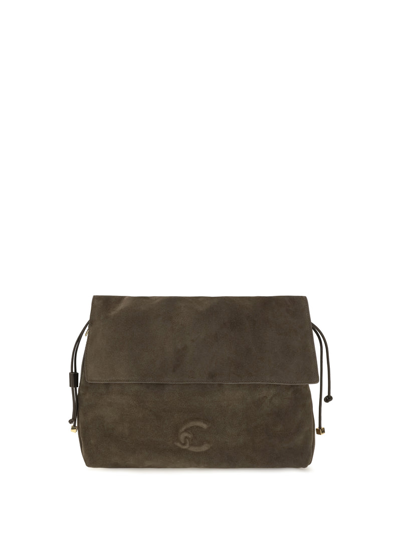 Coccinelle Coccinelle Medium Lidia Shoulder Bag Fango - World Class Fashion