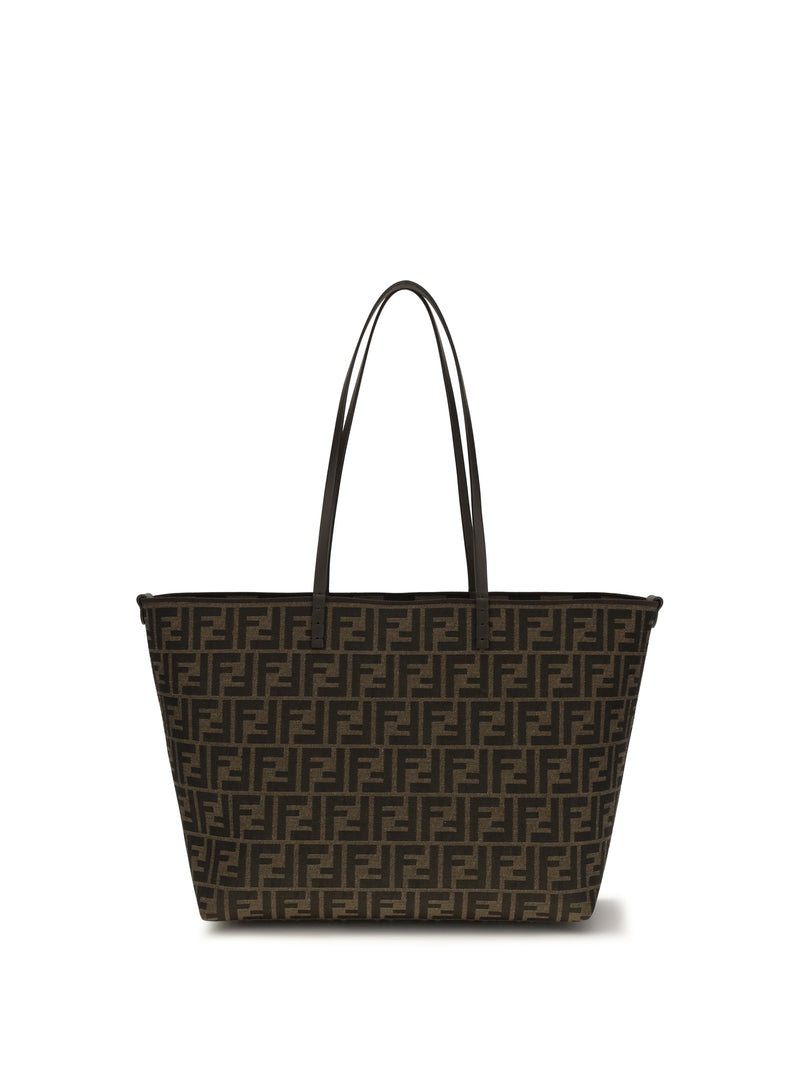 Fendi Fendi Roll Medium Tote Bag Brown Women - World Class Fashion