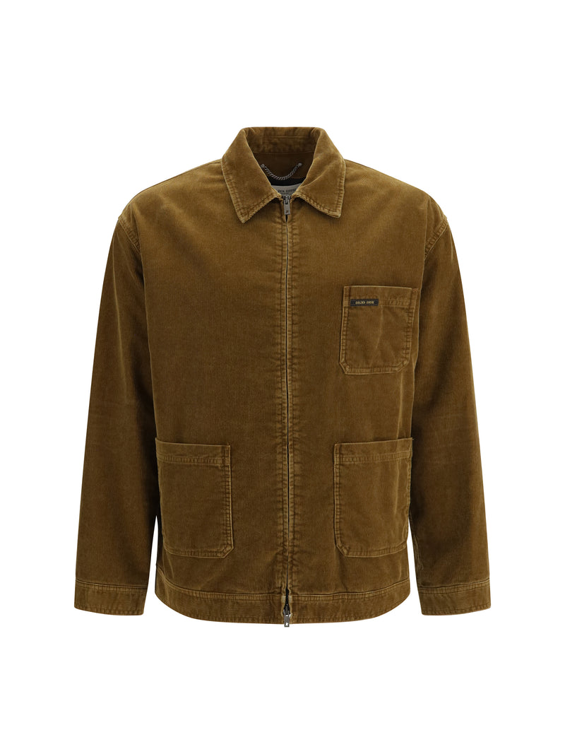 Golden Goose Golden Goose Corduroy Workwear Jacket Amber Honey - World Class Fashion