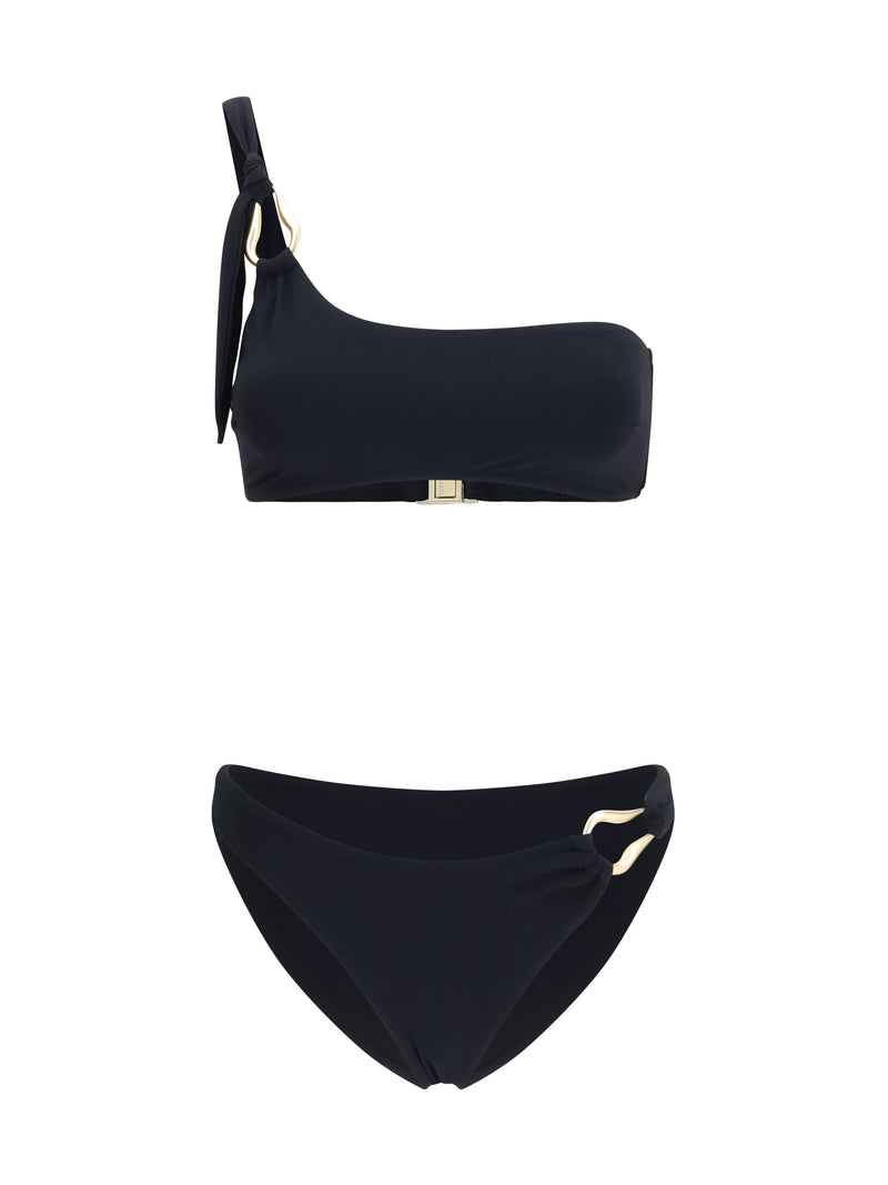 Zimmermann Zimmermann Roselight Trim Bikini Black - World Class Fashion