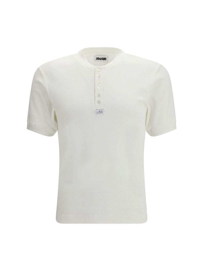 Magliano Magliano Nudo Small Serafino T-shirt White - World Class Fashion