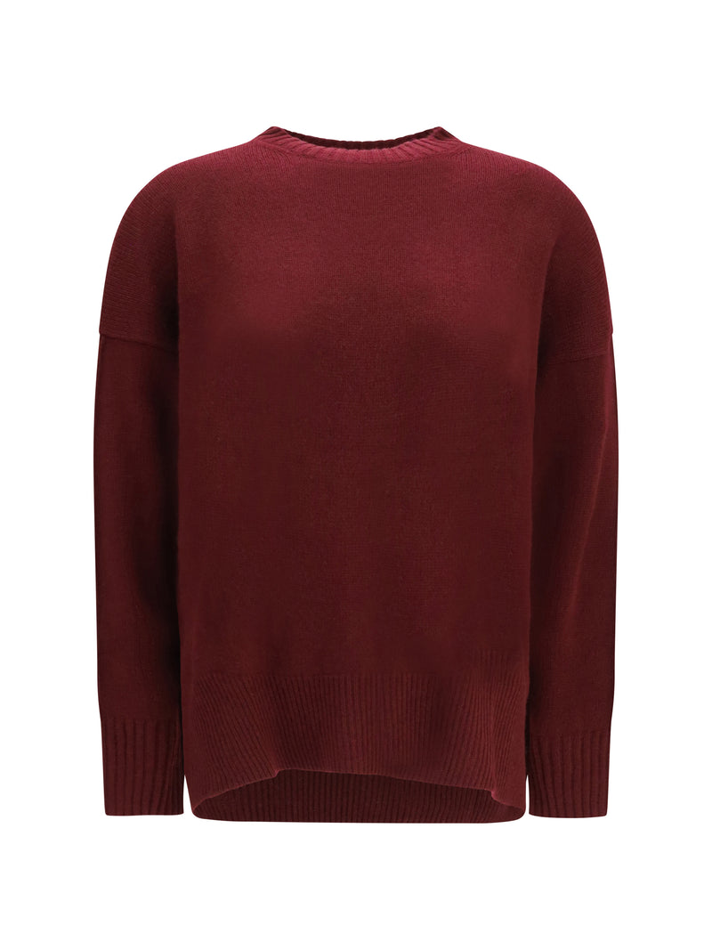 Allude Allude Cashmere Crewneck Sweater Grey Women - World Class Fashion