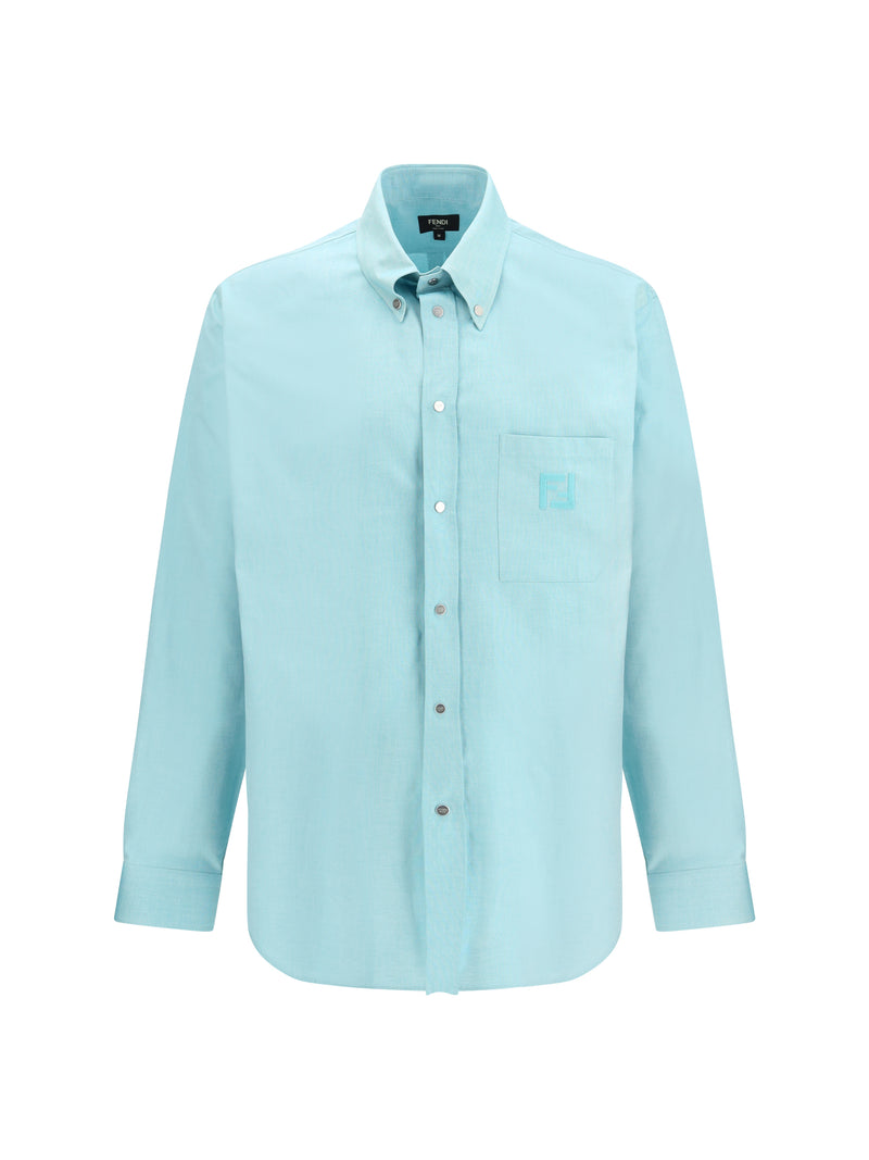 Fendi Fendi Oxford Cotton Shirt Giada - World Class Fashion