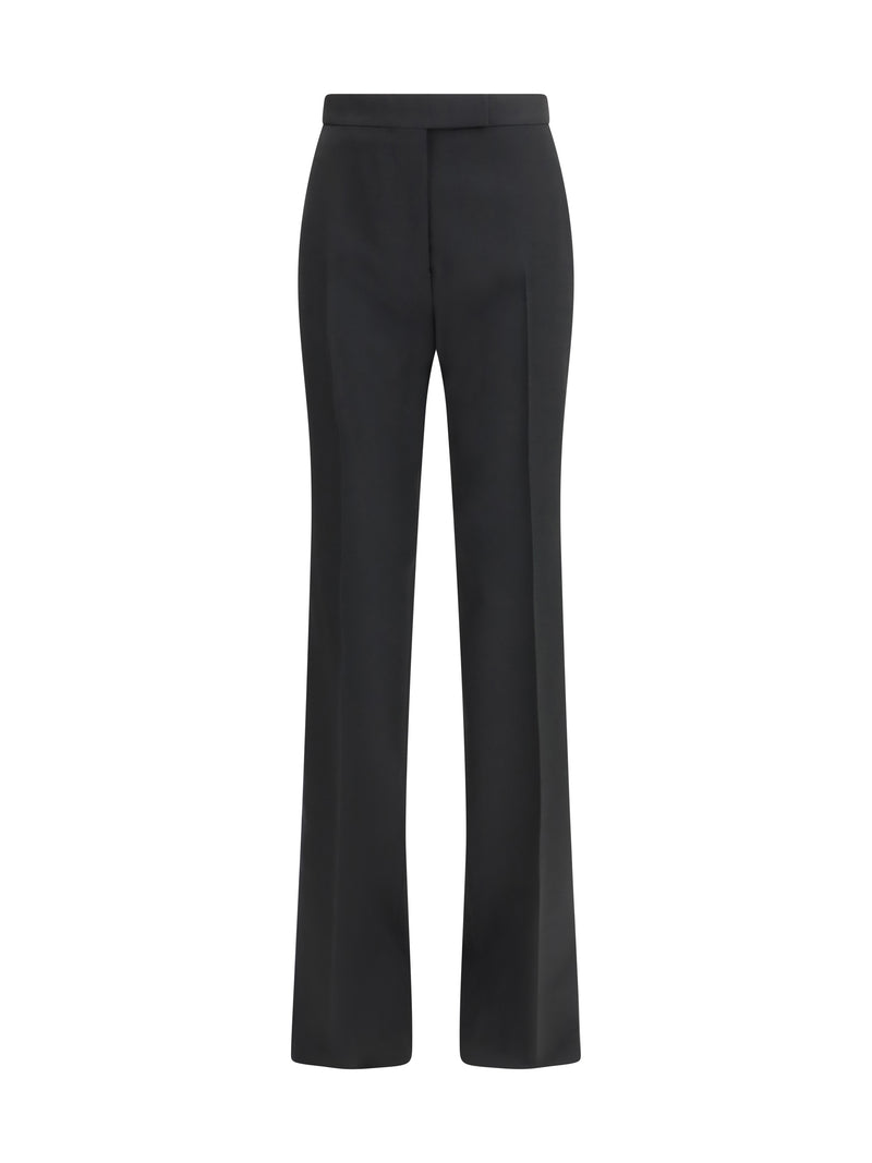 Tom Ford Tom Ford Bicolour Tailored Pants Black/Deep Blue Navy - World Class Fashion