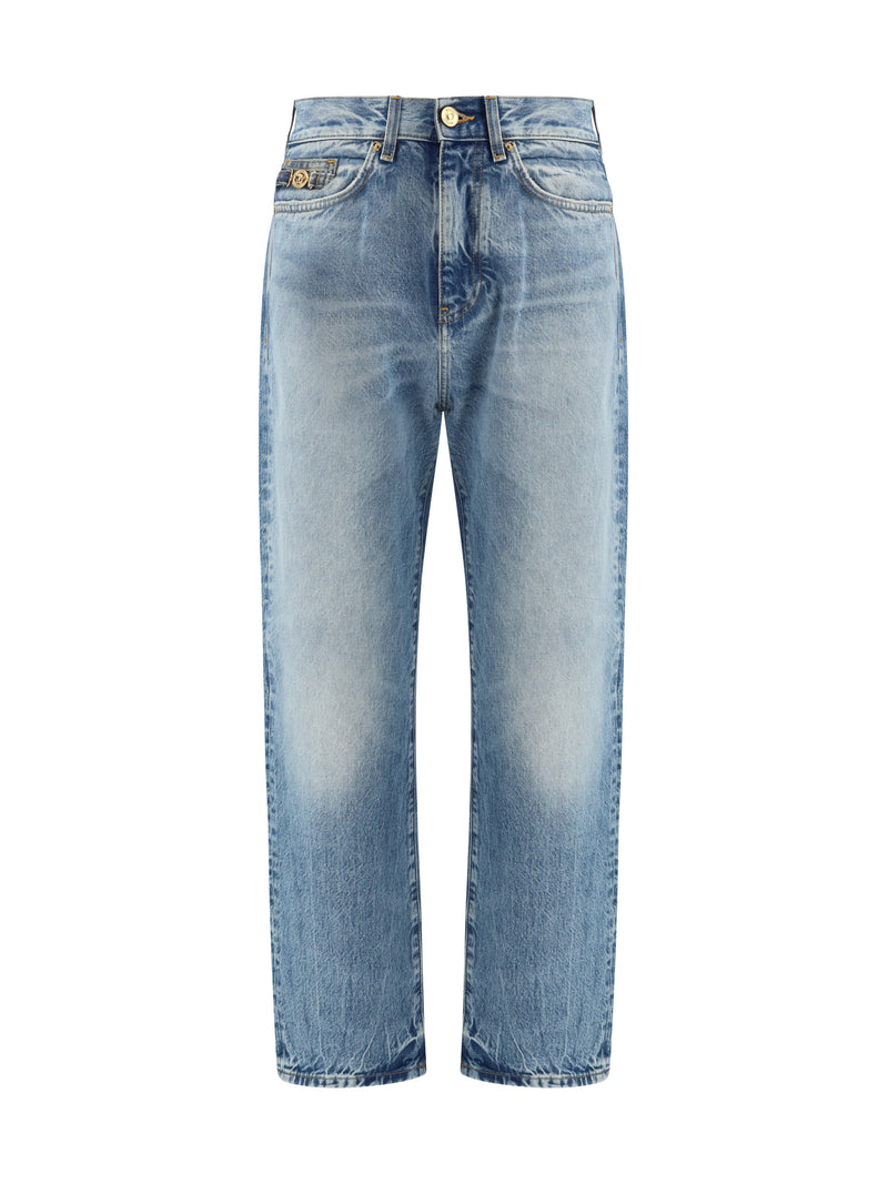 Versace Versace Distressed Jeans Light Blue Men - World Class Fashion