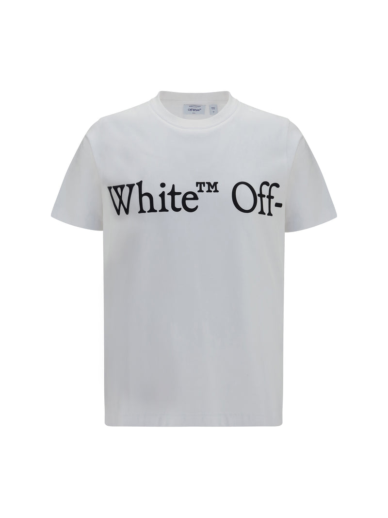 Off-white Off-white Bookish Scarf T-shirt White - World Class Fashion