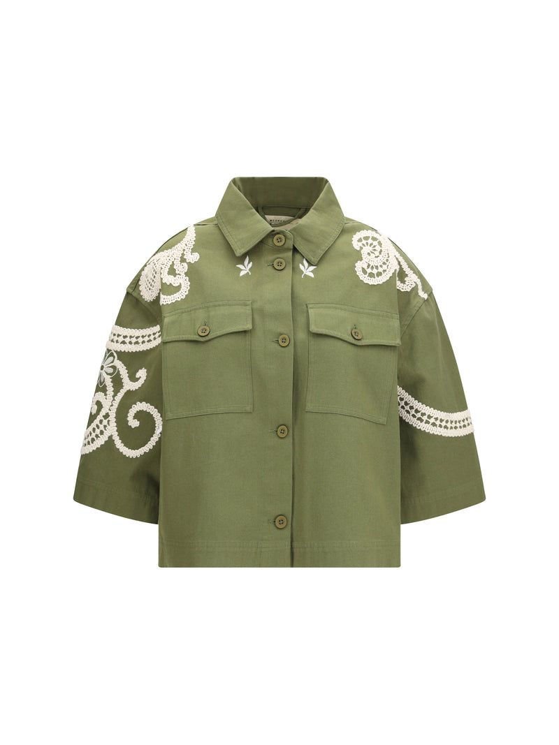 Max Mara Weekend Max Mara Weekend Como Jacket Verde Kaki - World Class Fashion