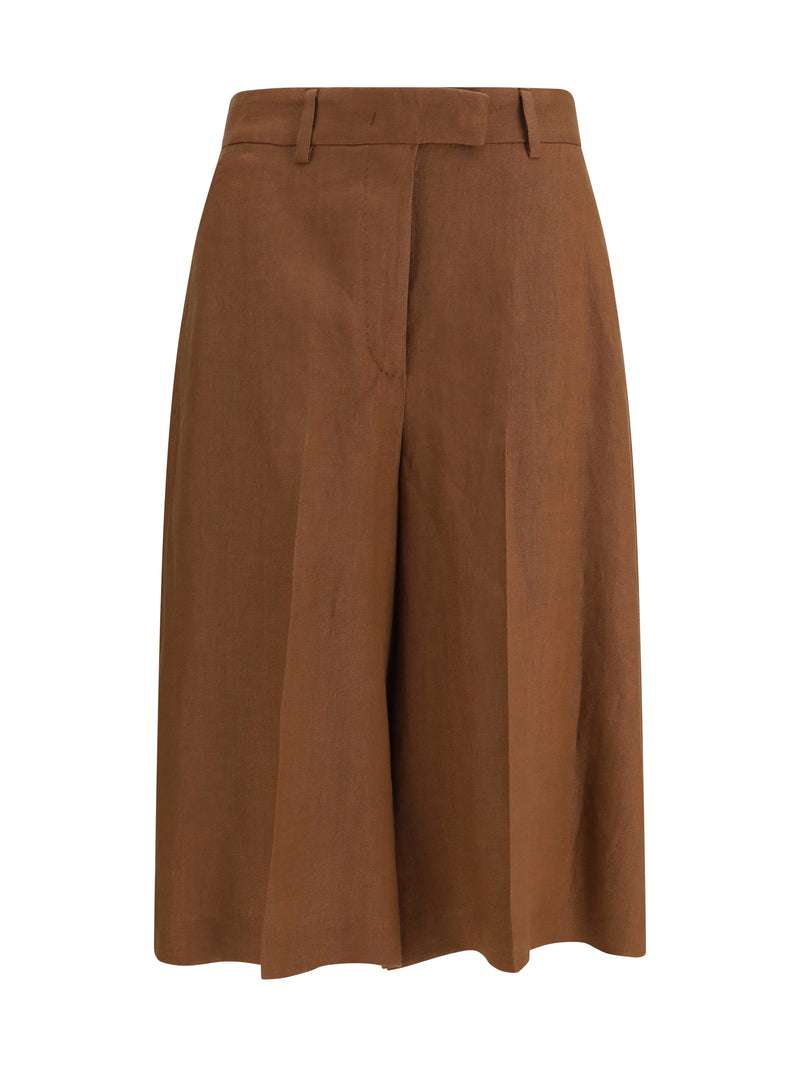 Lardini Lardini Straight-leg Bermuda Shorts Twill 430 - World Class Fashion