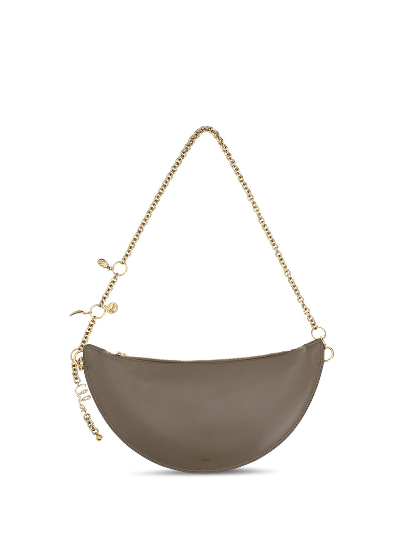 Chloe Chloé Icons Shoulder Bag Deep Taupe - World Class Fashion