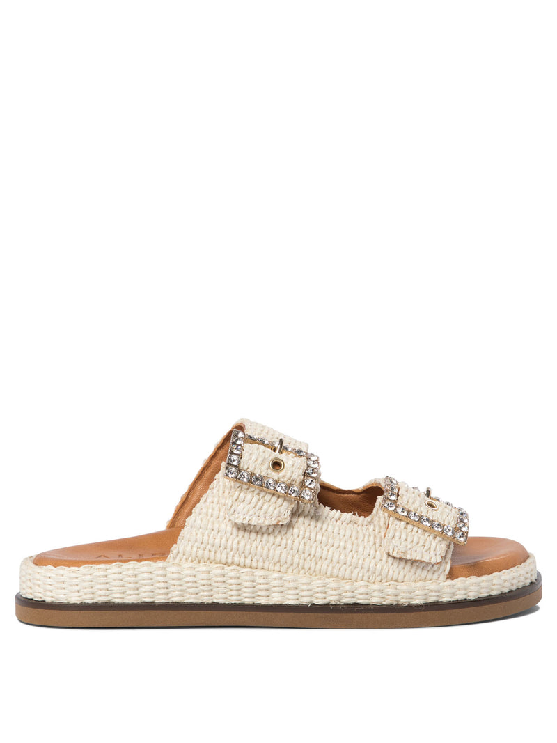 Alibi Alibi Greta Sandals White Women - World Class Fashion