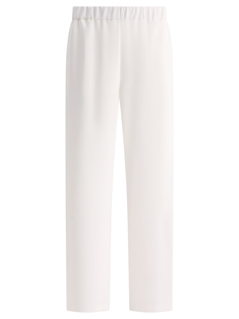 F.It F.It Wide Trousers White Women - World Class Fashion