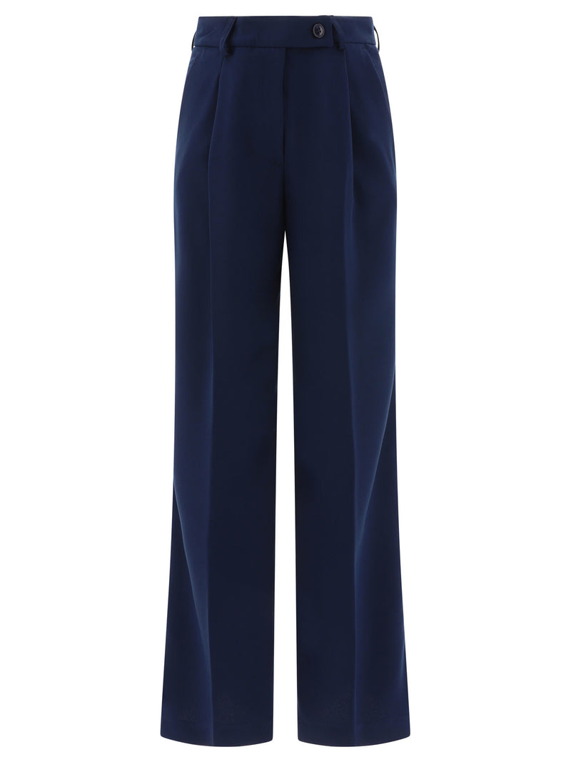 F.it Pantalones de Sastre Entallados Azules Marino para Mujer F.it - World Class Fashion