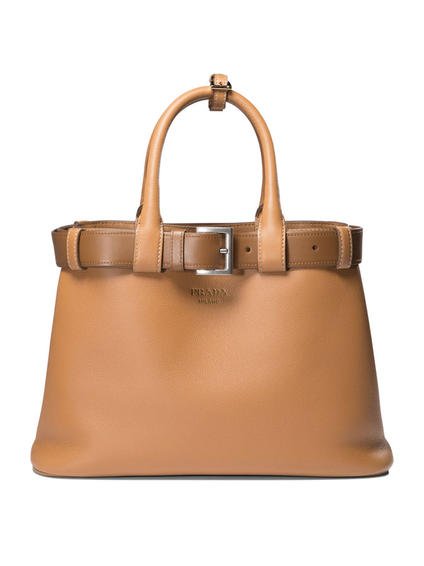 Prada "prada Buckle" Shoulder Bag