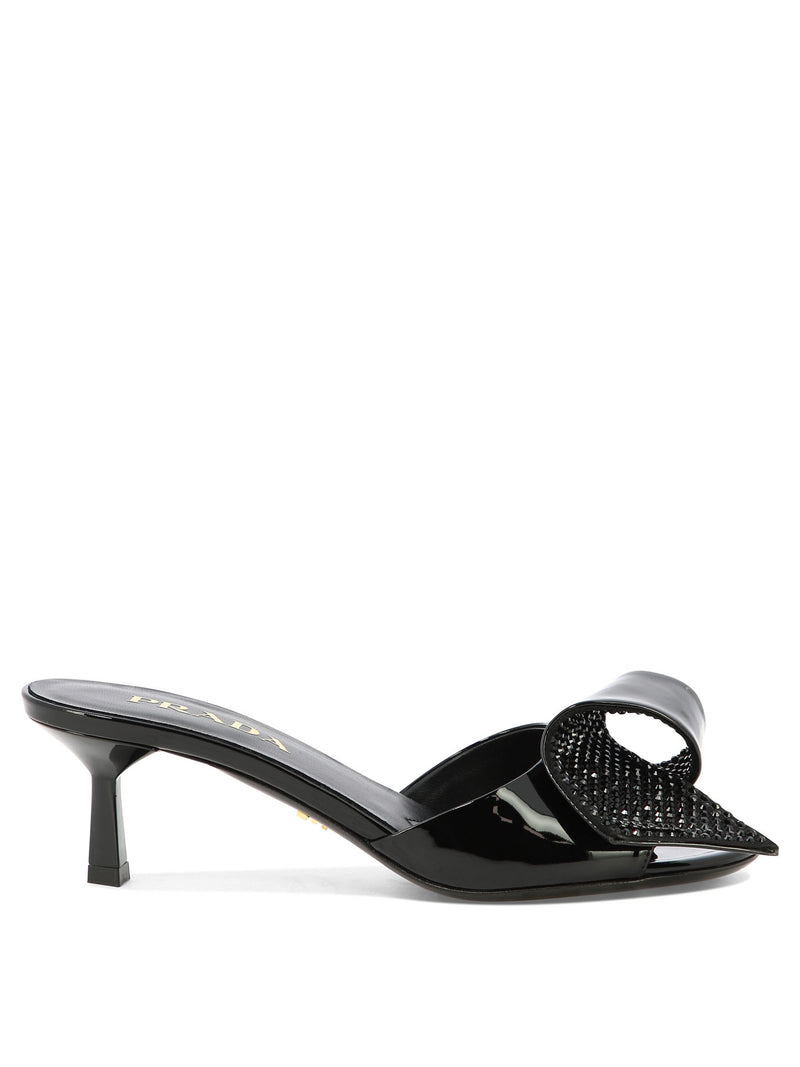 Prada Prada Sandals with Bow Detail Black Women - World Class Fashion