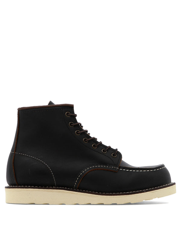 Red Wing Shoes "classic Moc" Ankle Boots