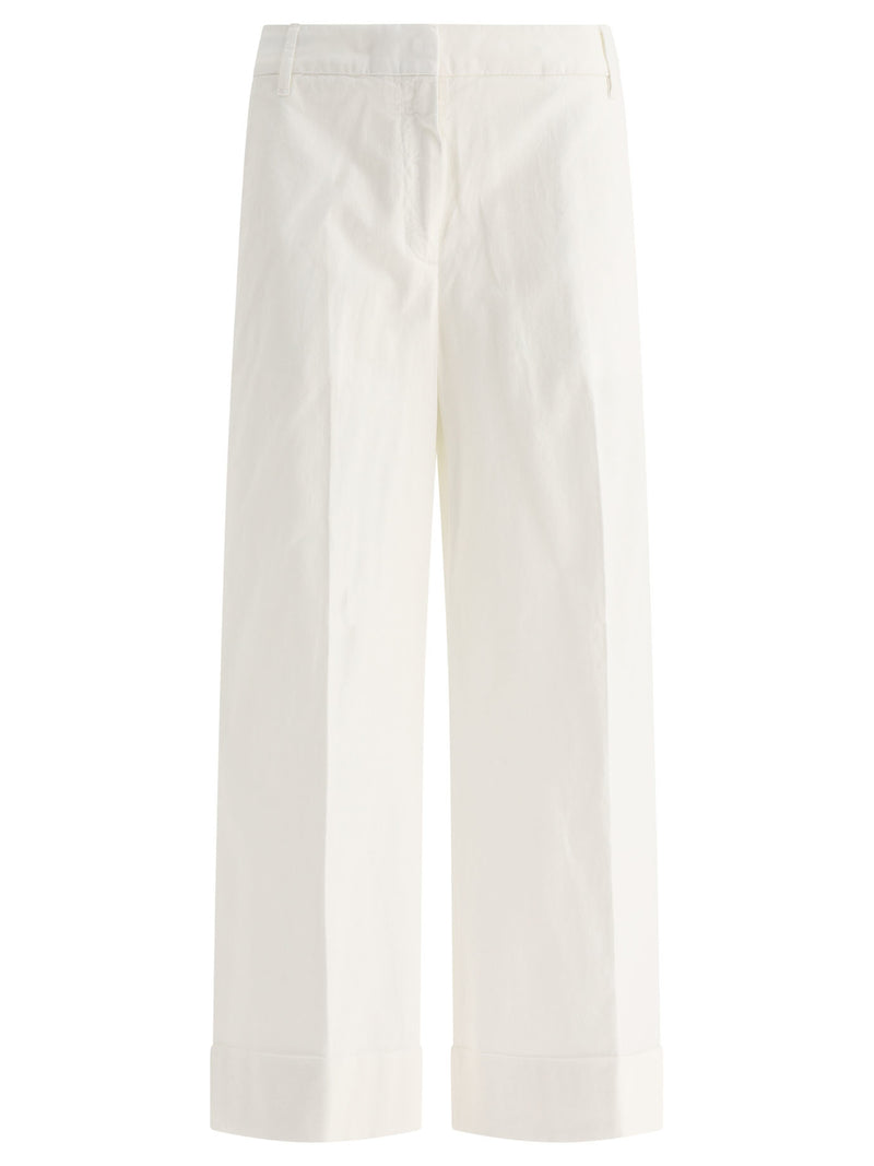 Jacob Cohen Jacob Cohen Pantalones Blancos para Mujer - World Class Fashion