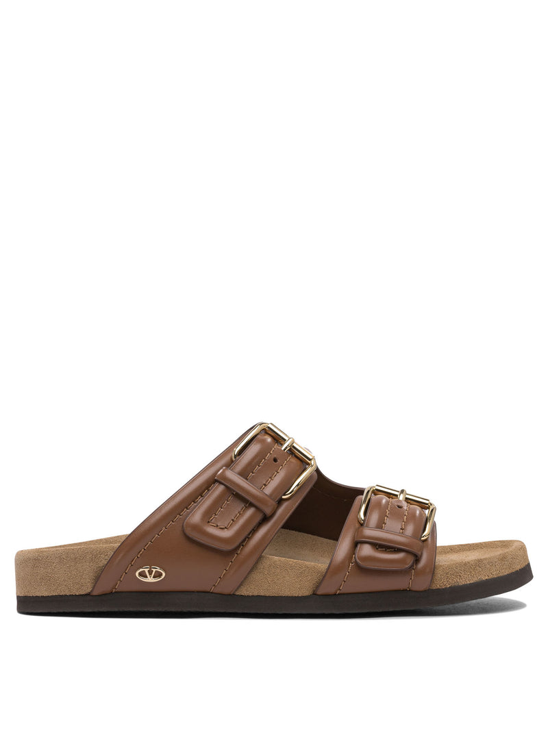 Valentino Garavani Valentino Garavani Fussfriend Sandals Brown Women - World Class Fashion